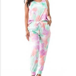 2 pc Set Casual Tie dye